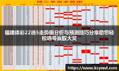 福建体彩22选5走势图分析与预测技巧分享助您轻松选号赢取大奖